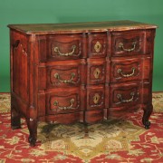 French provincial walnut commode c. 1790, 18th century antique chest