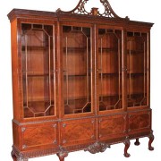 Chippendale Mahogany Breakfront