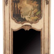 Gilded Trumeau Mirror