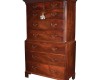 Chippendale-Style Mahogany Chest