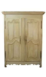 French Country Painted Armoire