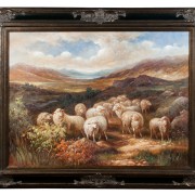 Scottish Highland Original Oil on Canvas